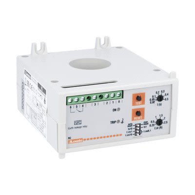 Lovato Earth Leakage Relay, 50 → 60Hz Frequency, Normally De-energised Output [31RC3548]; 272-6091