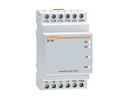 Lovato ATL Series Controller for Use with ATL100, 80 → 300 V ac Supply, Relay Output, 1-Input [ATL100]; 272-6106