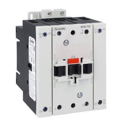 Lovato BF BF80 Contactor, 230 V ac/dc Coil, 4-Pole, 115 A, 120 kW, 2NO And 2NC, 690 V [BF80T2E230]; 272-6198