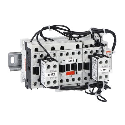Lovato BF Star Delta Starter, Star Delta, 11 kW, 440 V, 3 Phase [BFA01270230]; 272-6221