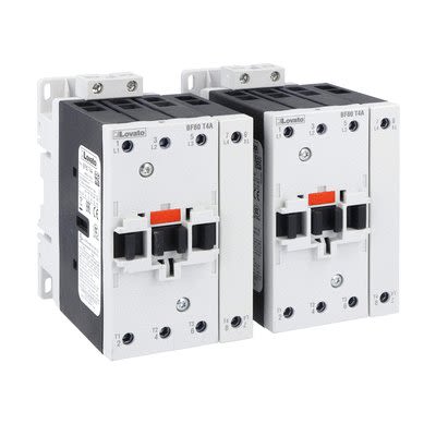 Lovato BF BFC Contactor, 115 V ac Coil, 56 A, 2NC, 440 V [BFC80T4A230]; 272-6242
