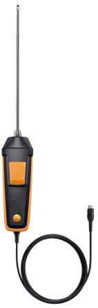 Testo PT100 Needle PT100 Temperature Probe, 200mm Length, 4mm Diameter, 400 °C Max [0618 0072]; 272-6544