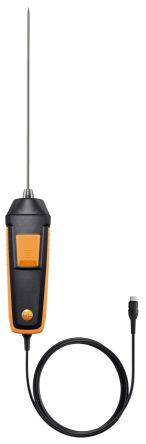 Testo PT100 Needle PT100 Temperature Probe, 200mm Length, 3mm Diameter, 400 °C Max [0618 0073]; 272-6545