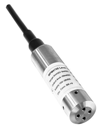 RS PRO Level Sensor Level Sensor, 2 Wire Output, Cable Mount, Stainless Steel Body [0]; 272-6968