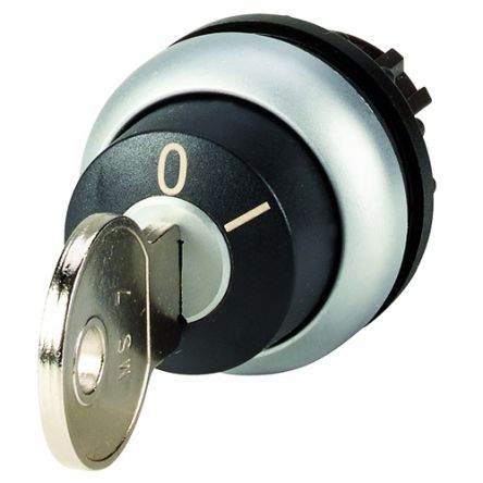 Eaton 2-position Key Switch, Latching, 22.5mm Cutout [111788 M22-WRS-MS7]; 272-7247