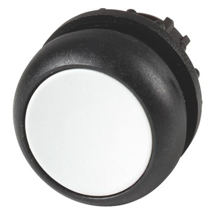 Eaton Push Button Switch, Momentary, Spring Return, Panel Mount, 22.5mm Cutout, IP67, IP69K [132672 M22S-D-GR]; 272-7264