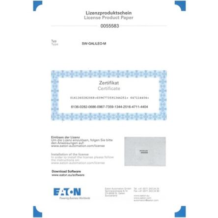 Eaton Software for Use with XV/XP Switchgear [140379 SW-GALILEO]; 272-7286
