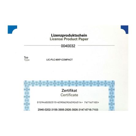 Eaton XV Series License [142581 LIC-PLC-MXP-COMPACT]; 272-7306