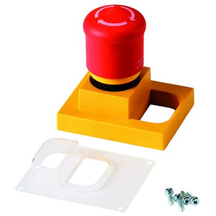 Eaton Plastic [delete] Series Push Button Enclosure - 1 Hole [289937 CI/E-PKZ01-XPVT]; 272-7357