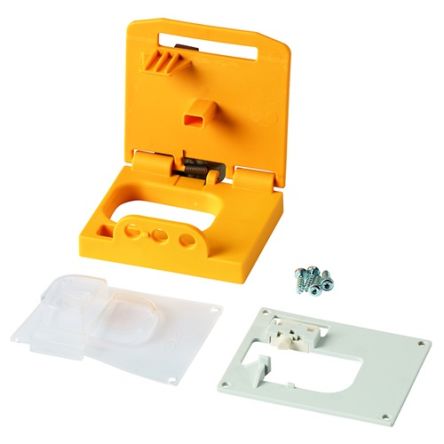 Eaton Grey/Yellow Plastic Enclosure - [289980 CI/E-PKZ01-XSVB-V]; 272-7360