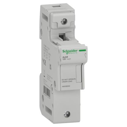 Schneider Electric Fuse Switch Disconnector, 1 Pole, 50A Max Current, 10 A, 12 A, 16 A, 20 A, 25 A, 32 A, 40 A, 50 A [A9GSB550]; 272-7433