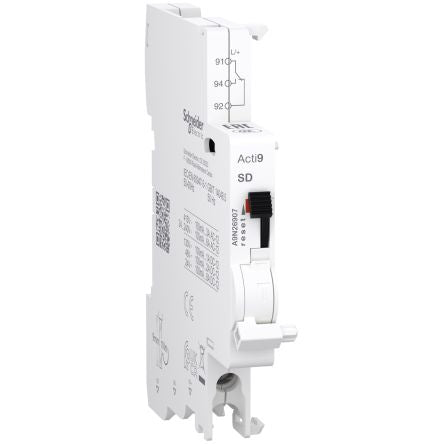 Schneider Electric Auxiliary Contact, 1 Contact, 1 C/O, Clip-On, Acti9 TPS [A9N26907]; 272-7435