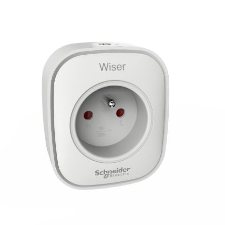 Schneider Electric Smart Plug, Type E - French, 13A, 230 V ac [CCTFR6500]; 272-7458