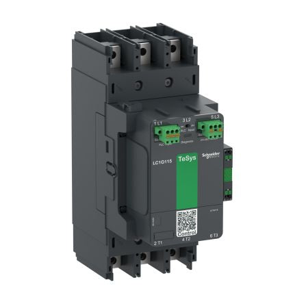 Schneider Electric Contactor 1 NO + 1 NC, 330 A Contact Rating, 160 W, 48 V, 3NO, TeSys F [LC1G225BEEA]; 272-7473
