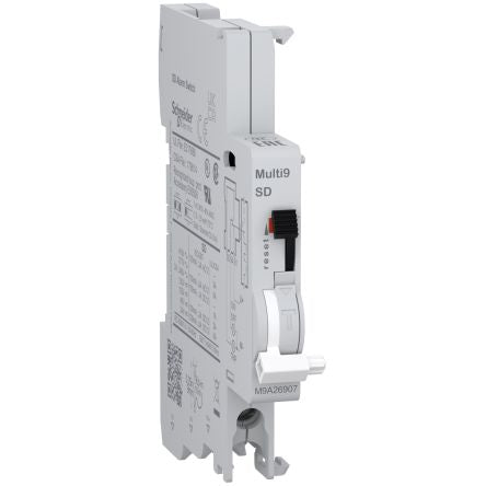 Schneider Electric Auxiliary Contact, 1 Contact, 1 C/O, Clip-On, C60 M9A [M9A26907]; 272-7495