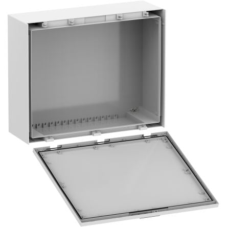 Schneider Electric PanelSeT Series Fibreglass Reinforced Polyester Enclosure, IP66, 852 mm x 1056 mm x 350mm [NSYPLM810G]; 272-7504