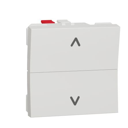 Schneider Electric White Push Button Light Switch, 1 Way, NU3 [NU320718]; 272-7524