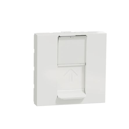 Schneider Electric Unica Series Female RJ45 Socket, Flush Mount, Cat6, S-FTP Shield Straight 1 Port [NU341918]; 272-7527