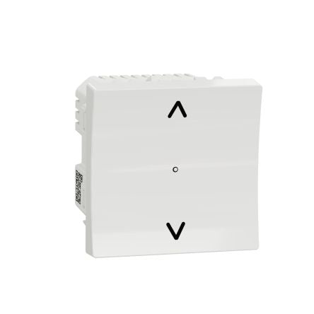 Schneider Electric White Push Button Light Switch, 1 Way, NU3 [NU350818W]; 272-7530