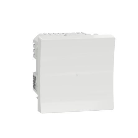 Schneider Electric 10 Way 1 Gang Push Button Dimmer Switch 16A, 230V ac, 200W [NU351518W]; 272-7532