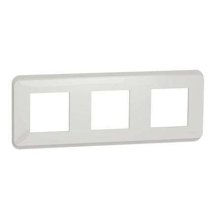 Schneider Electric White 3 Gang Cover [NU400618]; 272-7540