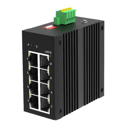 RS PRO Unmanaged 8 Port Ethernet Switch, RJ-45 [0]; 272-7655