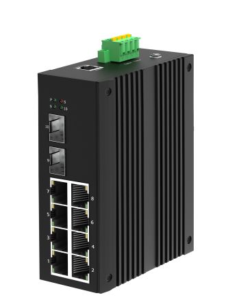RS PRO Managed 8 Port Ethernet Switch, RJ-45 [0]; 272-7661