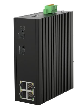 RS PRO Managed 4 Port Ethernet Switch, RJ-45 [0]; 272-7664