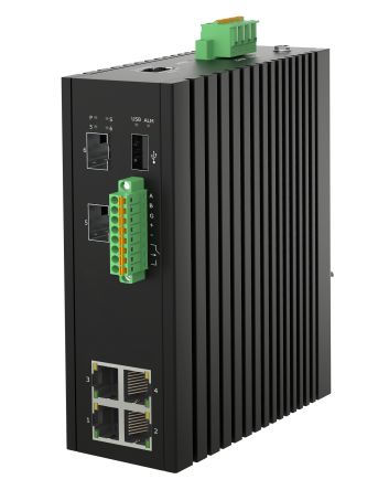 RS PRO Managed 4 Port Ethernet Switch, RJ-45 [0]; 272-7668