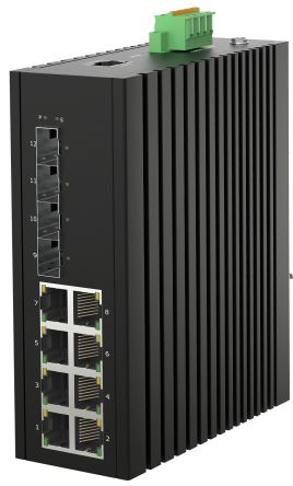 RS PRO Managed 8 Port Ethernet Switch, RJ-45 [0]; 272-7674