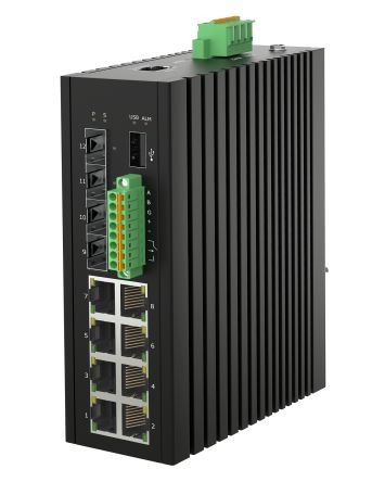 RS PRO Managed 8 Port Ethernet Switch, RJ-45 [0]; 272-7675