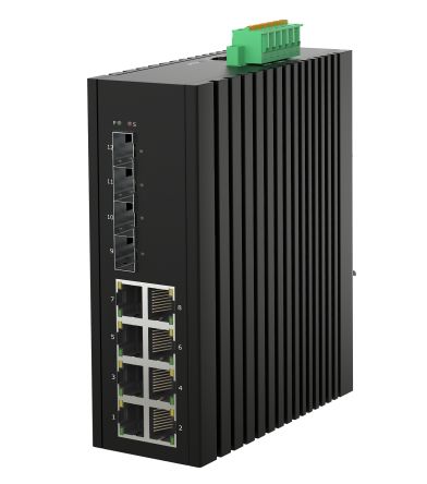RS PRO Managed 8 Port Ethernet Switch, RJ-45 [0]; 272-7680