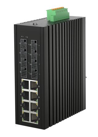 RS PRO Managed 8 Port Ethernet Switch, RJ-45 [0]; 272-7681