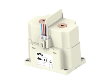 TE Connectivity ECP250B 2071568 Contactor, 12 V dc Coil, 1-Pole, 250 A, NO, 1.5 kV dc [ECP250BHAADA 1-2071568-1]; 272-7697