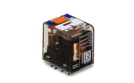 TE Connectivity PCB Mount Power Relay, 24V dc Coil, 10A Switching Current, 3PDT [PT371024  7-1419111-1]; 272-7736