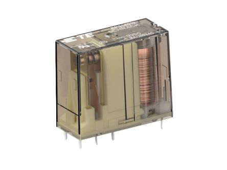 TE Connectivity PCB Mount Power Relay, 12V dc Coil, 16A Switching Current, SPDT [RP314012  8-1415546-7]; 272-7741
