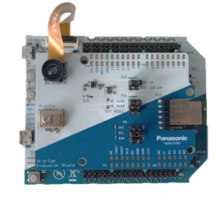 Panasonic Evaluation Board PAN9520 with GE Shield 60° Infrared (IR) Sensor Evaluation Board for PAN9520 Sensor [ENW49D01AXKF]; 272-8684