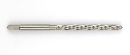 RS PRO Straight Shank Reamer Bit, 12mm Diameter, Spiral Flute, 152 mm Overall [0]; 272-9100