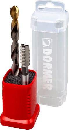 Dormer 2-Piece Twist Drill Bit Set for Multi-Material [L000E500M4NO3XA002]; 272-9416