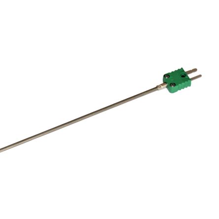Electrotherm282 Type J Thermocouple 200mm Length, 3mm Diameter, 0°C → +700°C [282-1J-3-0200M]; 273-1749