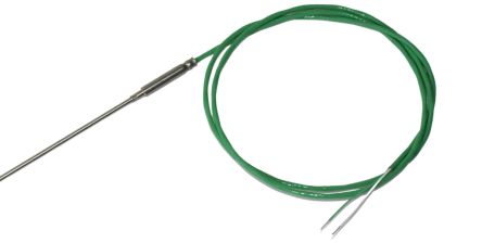 Electrotherm294 Type K Thermocouple 200mm Length, 3mm Diameter, 0°C → +1000°C [294-1K-3-205-200]; 273-1755