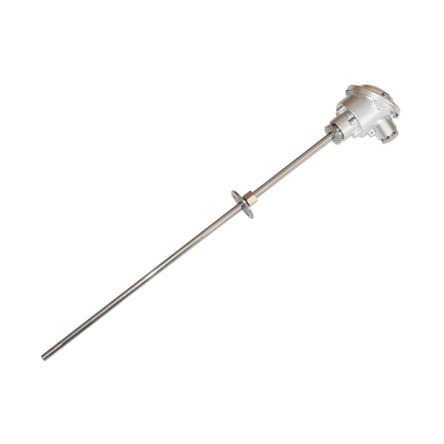 Electrotherm PT100 RTD Sensor, 6mm Dia, 400mm Long, 3 Wire, Probe, 3 DIN EN 60751 °C, F0 °C +50°C Max [374-0/10-E-3LS-400-1]; 273-1766