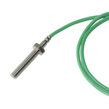 ElectrothermK4T Type K Thermocouple 2500mm Length, M8x40mm Diameter, 0°C → +205°C [K4T-1K-205-M8]; 273-1777