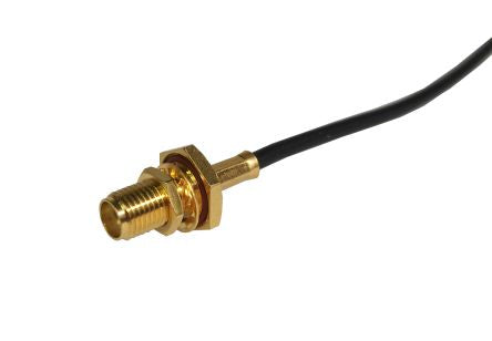 Huber+Suhner, Jack Cable SMA Connector, Crimp Termination, Straight Body [24_SMA-50-2-116/111_NE]; 273-1795