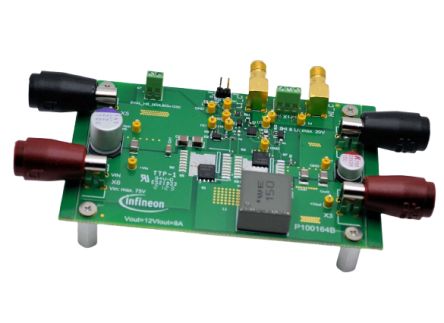 Infineon Half-Bridge Buck Converter Evaluation Board Using the Eicedriver 2EDL803x Motor Driver for Gate Driver IC for [EVALHB2EDL803XG3CTOBO1]; 273-2073