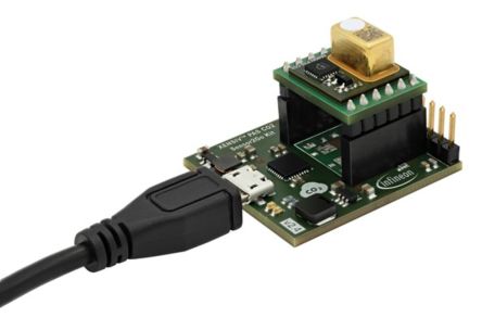 Infineon Quick-Start Guide for XENSIV PAS CO2 Sensor2Go Evaluation Kit Evaluation Board for CO2 Sensor for CO2 Sensor [EVALPASCO2SENSOR2GOTOBO1]; 273-2076