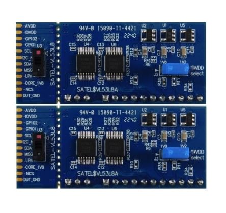 STMicroelectronics Breakout Board Based On the VL53L8 Series Time Of Flight Sensors ToF Sensor Expansion Board for [SATEL-VL53L8]; 273-4920