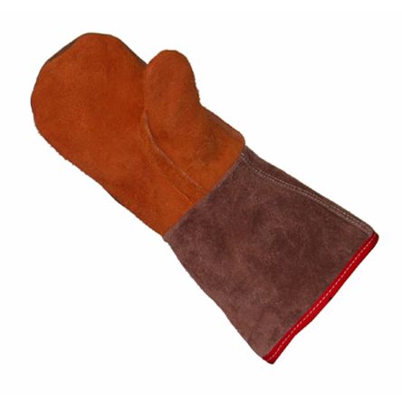 Liscombe Brown Leather Safety Work Gloves [L17-114]; 273-5511