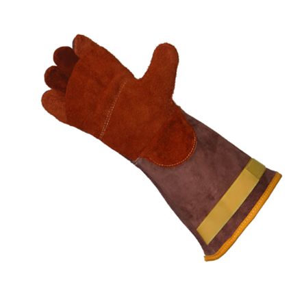 Liscombe Brown Safety Work Gloves [L6-316-AP-V]; 273-5525