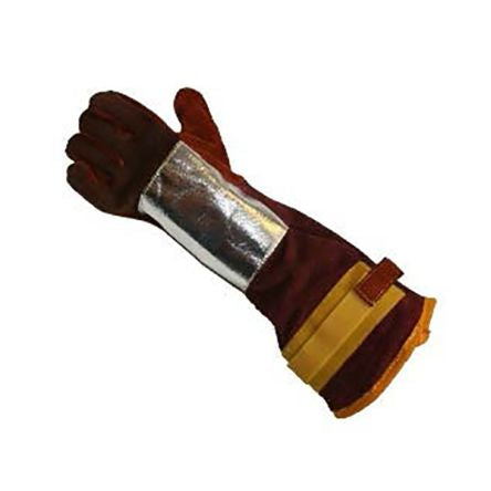 Liscombe Brown Safety Work Gloves [L6-318-ADAP-DV]; 273-5533